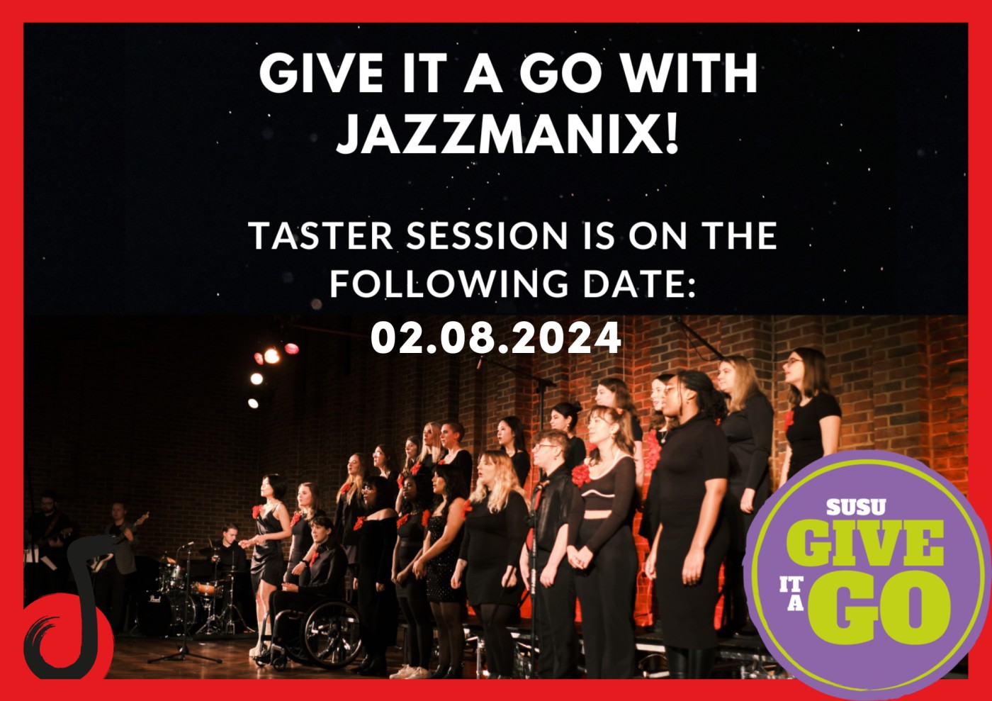 GIAG Taster: Singing in a Choir with Jazzmanix 